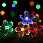 Silicone Flower String Lights - 14 LED