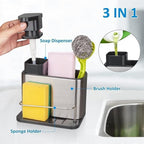 3 in 1 Kitchen Sink Caddy Stand