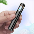 Mini Cylinder Smart LCD USB Lighter