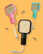 Mini Mosquito Killer Racquet Lamp 2 in 1