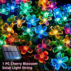 Silicone Flower String Lights - 14 LED
