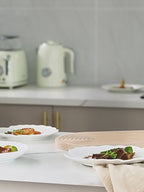 Luxury Glass Telescopic Seasoning Tank with Integrated Spoon Lid