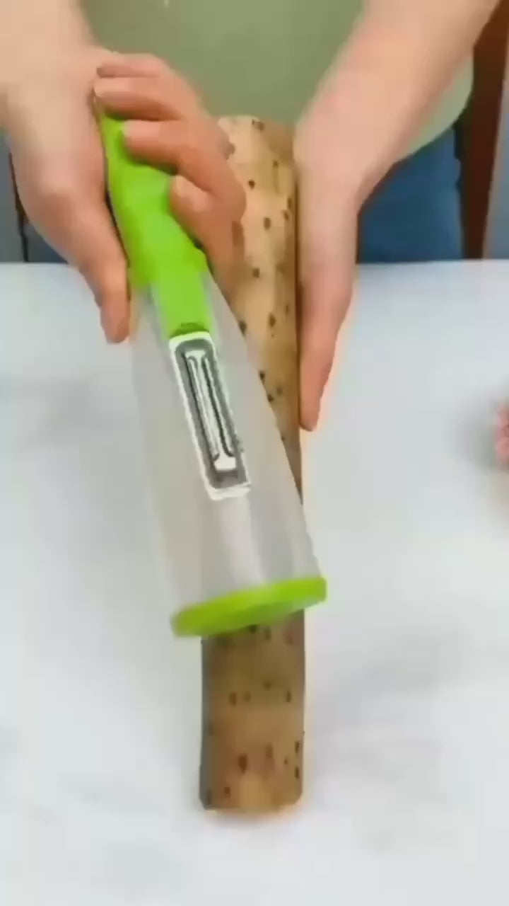 Peeler-Multifunction Kitchen Vegetable ,Fruit No Mess Peeler With Storage Container